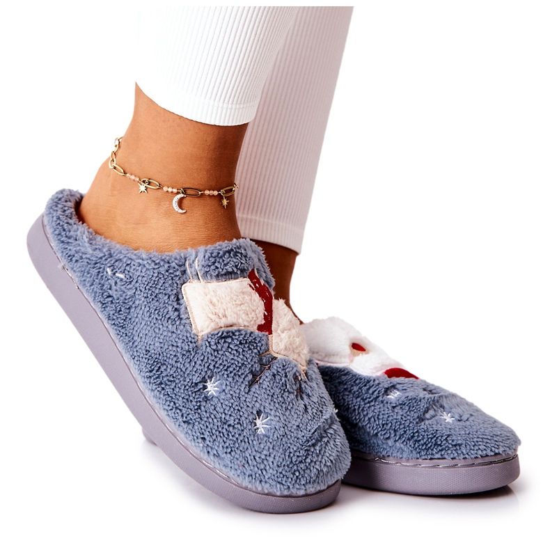 WJ1 Joulutossut Joulupukki ja harmaa poro