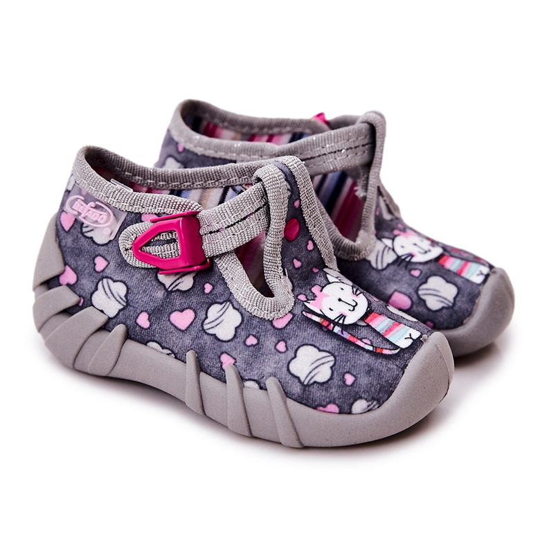 BEFADO S.A. Kengät Tossut Befado Kotki 110P326 Harmaa