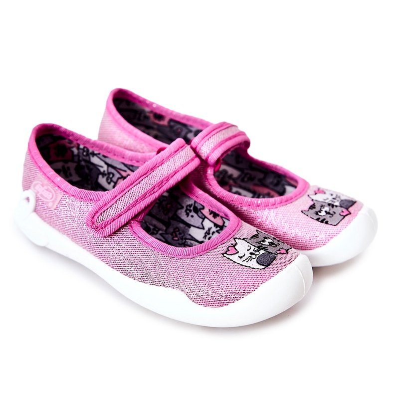 BEFADO S.A. Ballerinatossut Befado Cats 114X465 Pinkki vaaleanpunainen