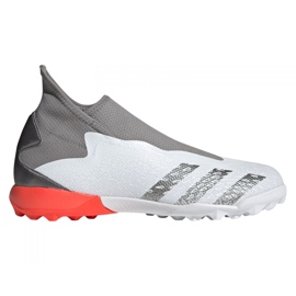 Adidas Predator Freak.3 Ll Tf M FY6298 jalkapallokengät harmaa, valkoinen harmaa