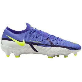 Nike Phantom GT2 Pro Fg M DA4432 570 jalkapallokengät sininen, valkoinen sininen