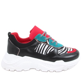 Yeva Black Trainers musta