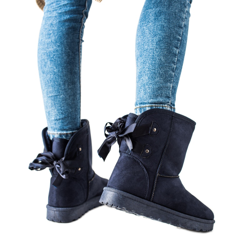 TRENDI Mukluki jousella laivastonsininen