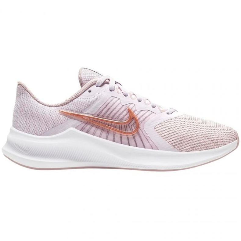 Nike Downshifter 11 W CW3413 500 juoksukenkä vaaleanpunainen