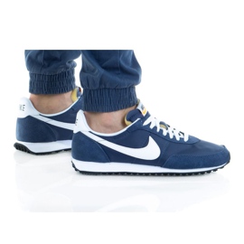 Nike Waffle Trainer 2 M DH1349-401 kenkä tummansininen