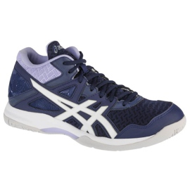 Asics Gel-Task Mt 2 W 1072A037-402 lentopallokengät tummansininen bluesia ja laivastonsinisiä