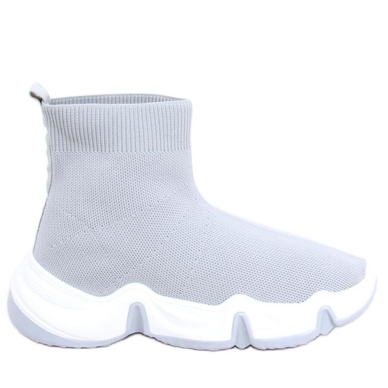 Nova Grey korkeat sukat harmaa