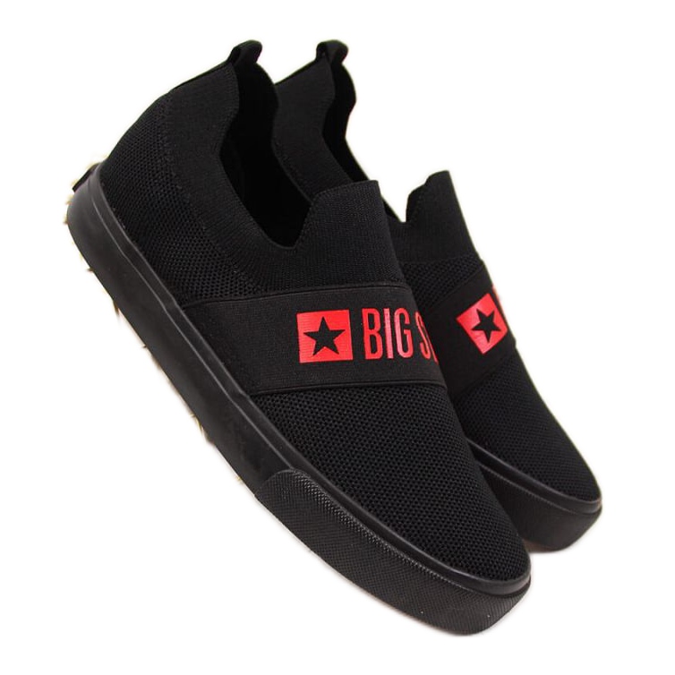 Mustat Slip on tennarit Big Star W FF274221