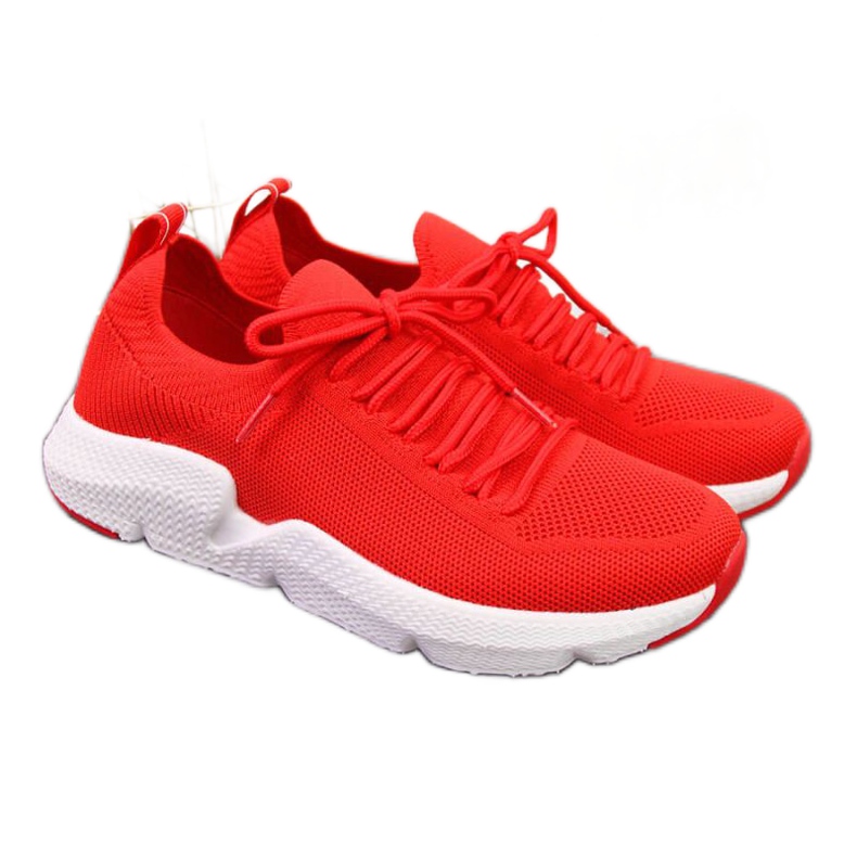 Big Star W DD274580 punaiset lenkkarit valkoinen punainen