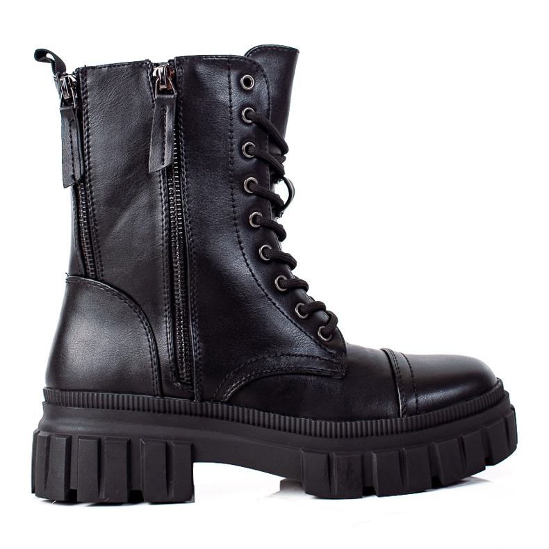 Diamantique Työntekijät koristeellisilla liukusäätimillä musta