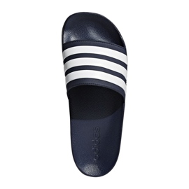Adidas Adilette Shower AQ1703 -tossut valkoinen laivastonsininen