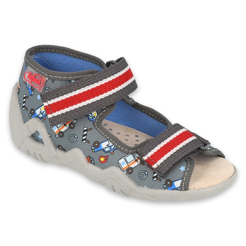 Befado keltaiset lasten kengät 350P030 harmaa