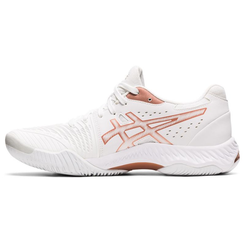 Asics Netburner Ballistic Ff 2 W 1052A033 102 lentopallokengät valkoinen valkoinen