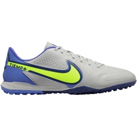 Nike Tiempo Legend 9 Academy Tf M DA1191 075 jalkapallokenkä harmaa harmaan sävyjä