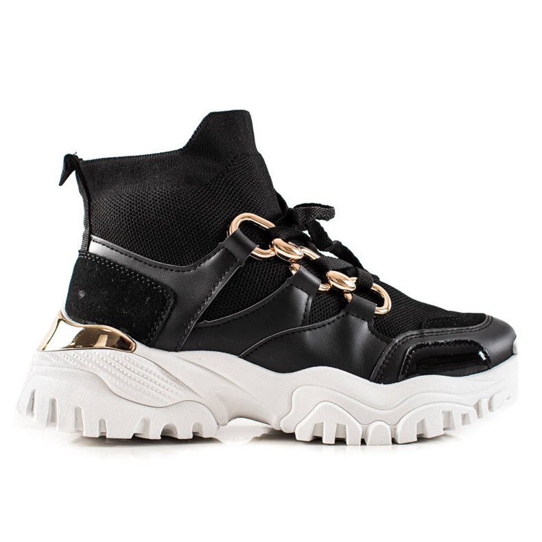 TRENDI Muoti Lenkkarit musta