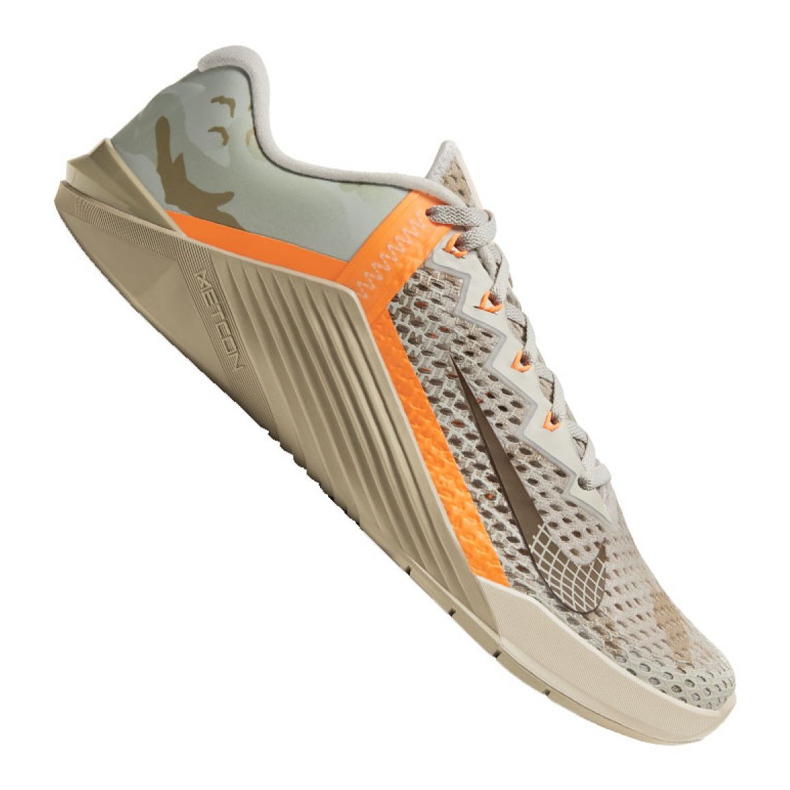 Nike Metcon 6 M CK9388 028 harjoituskenkä beige oranssi
