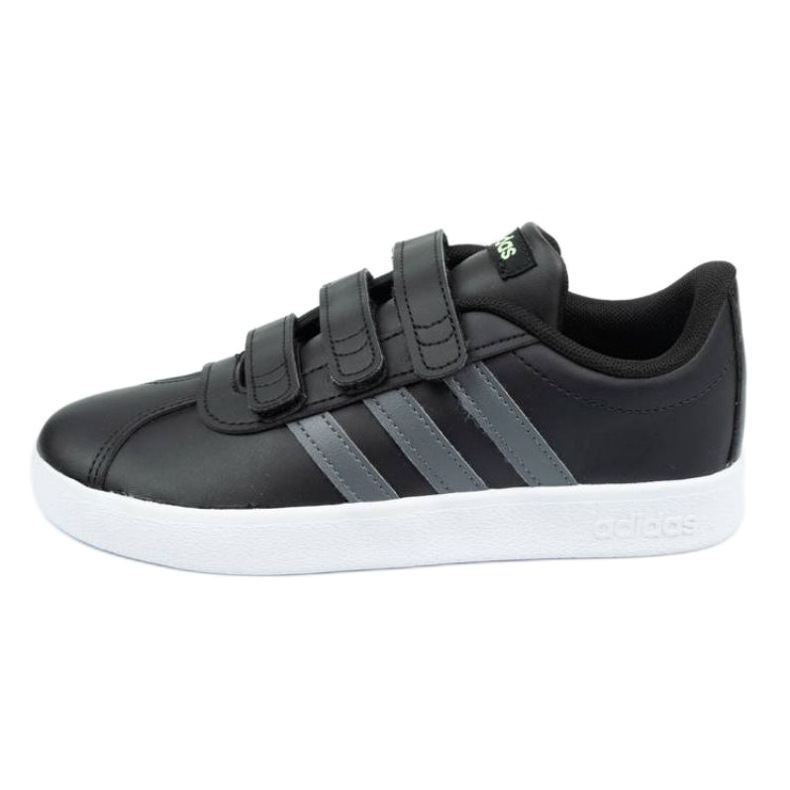 Adidas Vl Court Jr F36387 kengät musta sininen