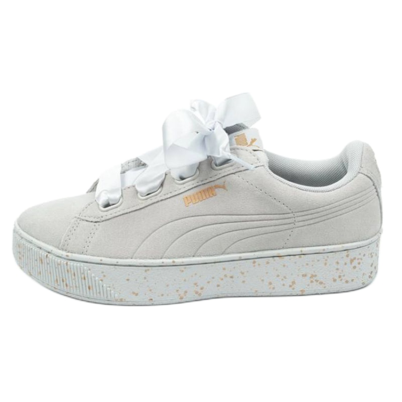 Puma Vikky Platform Ribbon W 366815 02 harmaa
