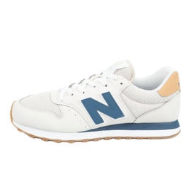 New Balance M Gm500mm1 beige valkoinen laivastonsininen