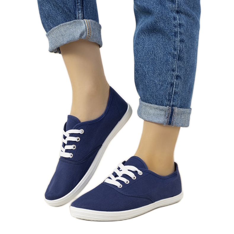 BM Snicki naisten tummansiniset lenkkarit sininen