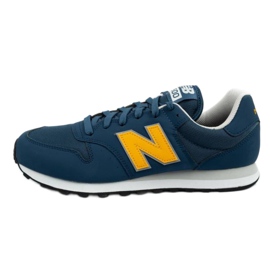 Kengät New Balance M GM500VC1 tummansininen keltainen