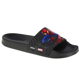 Adidas Adilette Shower Slides Spiderman Jr FZ1716 tossut musta