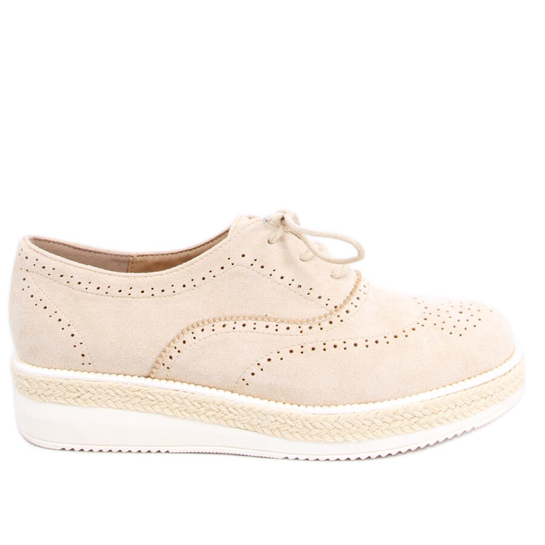 Naisten kengät espadrillit Apia Beige