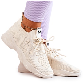 PS1 Urheilukengät Tennarit Kangas Vaalea beige Nolene