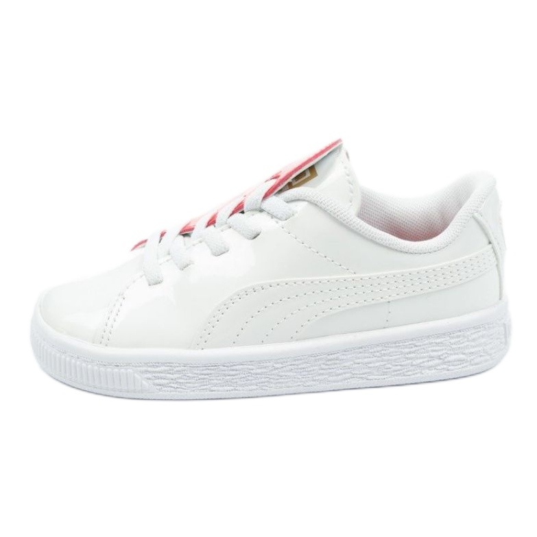 Puma Basket Crush Patent Baby Jr 369675 01 valkoinen sininen