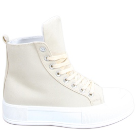 Kenya Beige canvas -nilkkalenkkarit