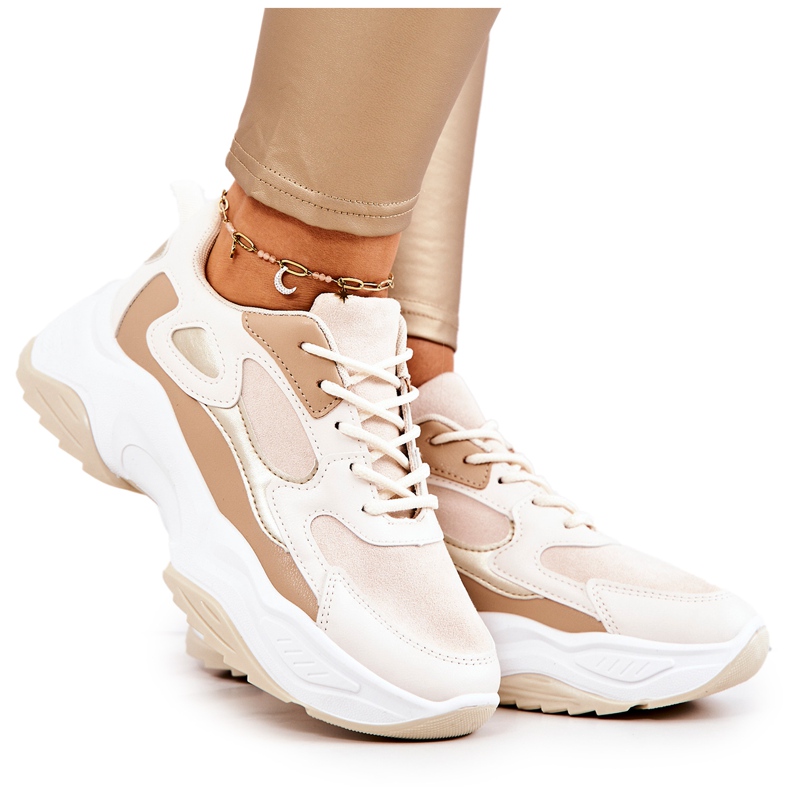 PS1 Urheilukengät Sneakers Beige Retroque