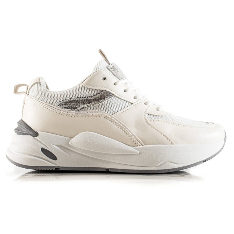 Ideal Shoes Tennarit alustalla valkoinen