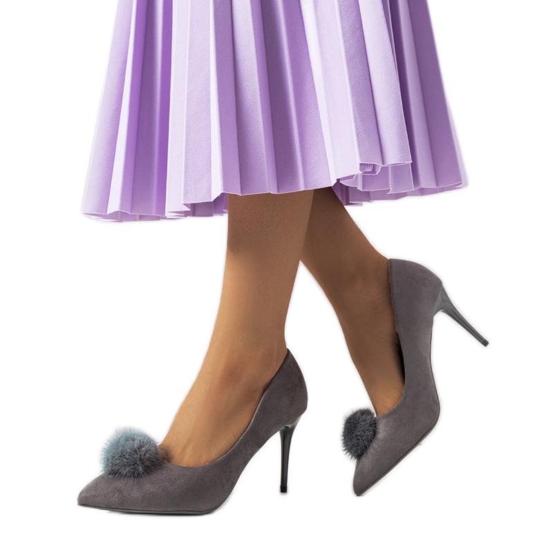 Loiselin harmaat korkokengät