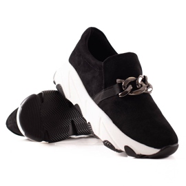 W. Potocki Potocki Suede tennarit musta