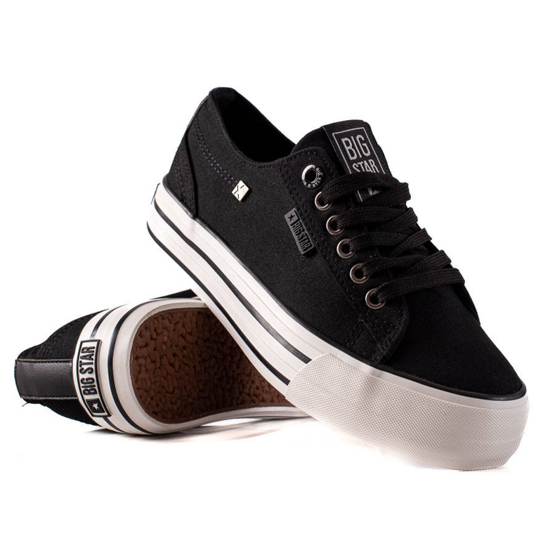 Naisten Big Star -lenkkarit HH274056 musta