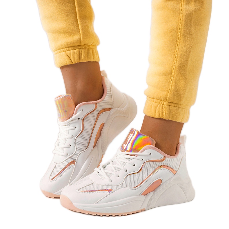 Ingramin valkoiset holografiset tennarit valkoinen