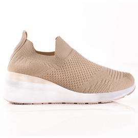 Goodin Wedge Slip-On lenkkarit beige