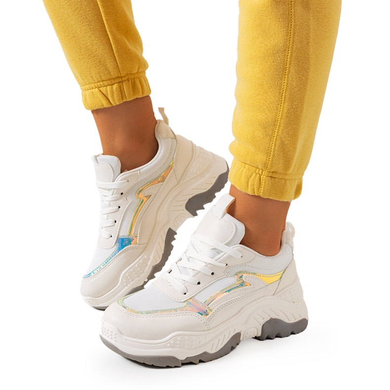 Beiget Gossett lenkkarit valkoinen