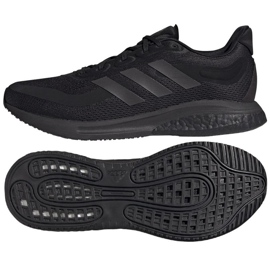 Adidas SuperNova M H04467 juoksukengät musta