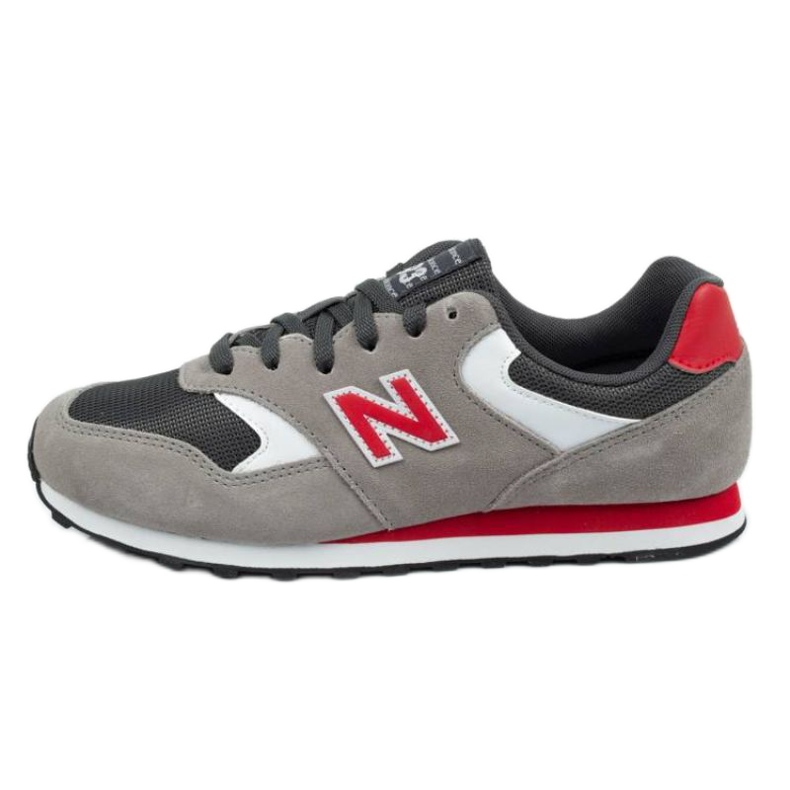 New Balance M ML393VT1 kengät valkoinen punainen harmaa