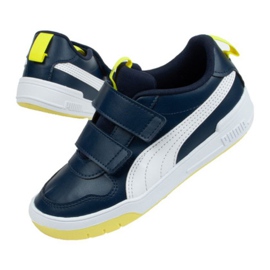 Puma Multiflex Jr 380740 08 musta tummansininen