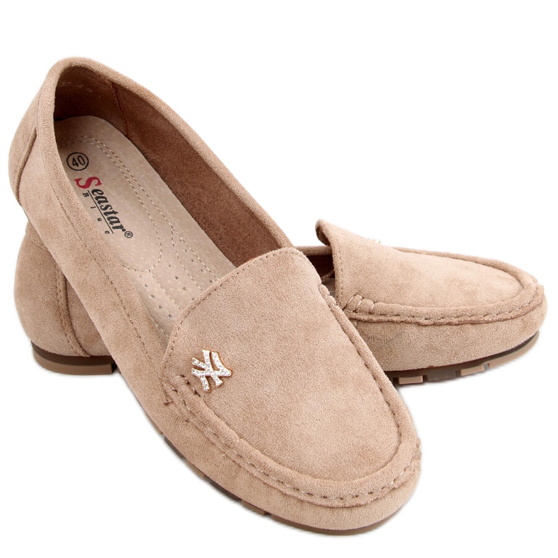 Naisten Sekue Khaki -loaferit beige