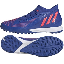 Adidas Predator Edge.3 Tf M GW9999 jalkapallokengät sininen sininen