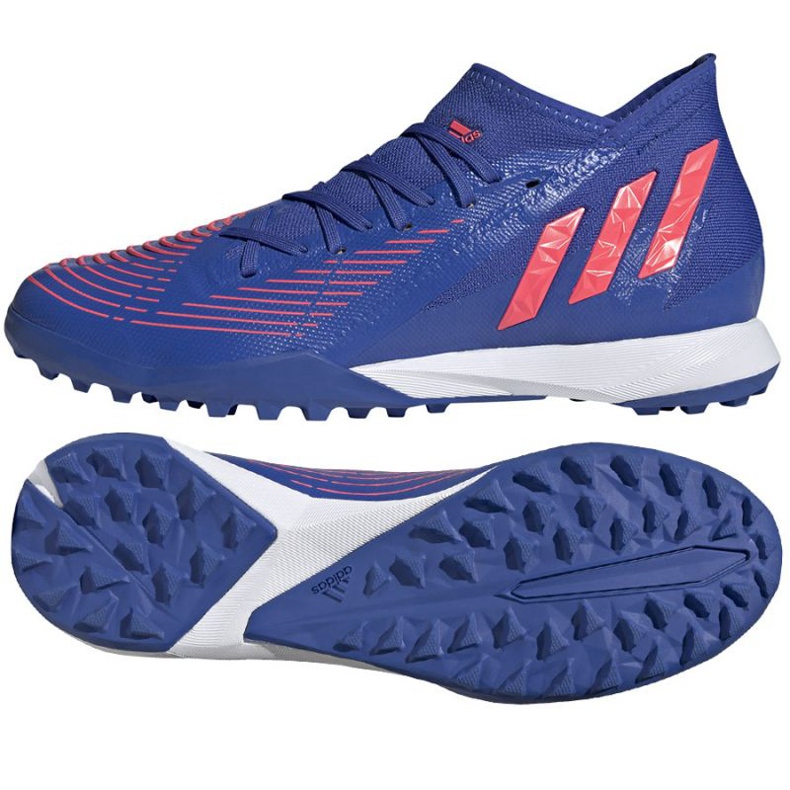 Adidas Predator Edge.3 Tf M GW9999 jalkapallokengät sininen sininen