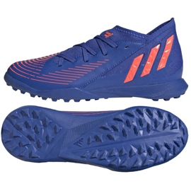 Adidas Predator Edge.3 Tf Jr GX2640 jalkapallokengät sininen sininen