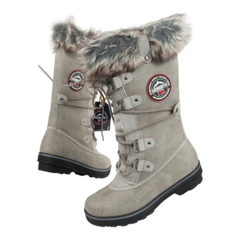 Snow Boots Maantieteellinen Norja W Cecilia Gray harmaa