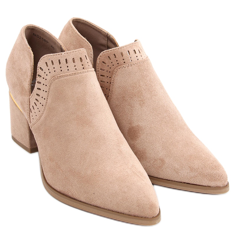 Aila Khakin korkokengät beige