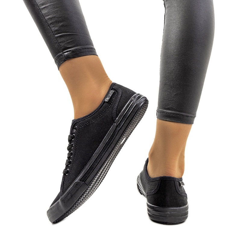 Big Star Black naisten tennarit JJ274066 musta
