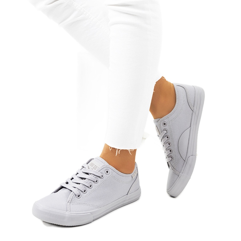 Big Star Grey naisten tennarit JJ274069 harmaa