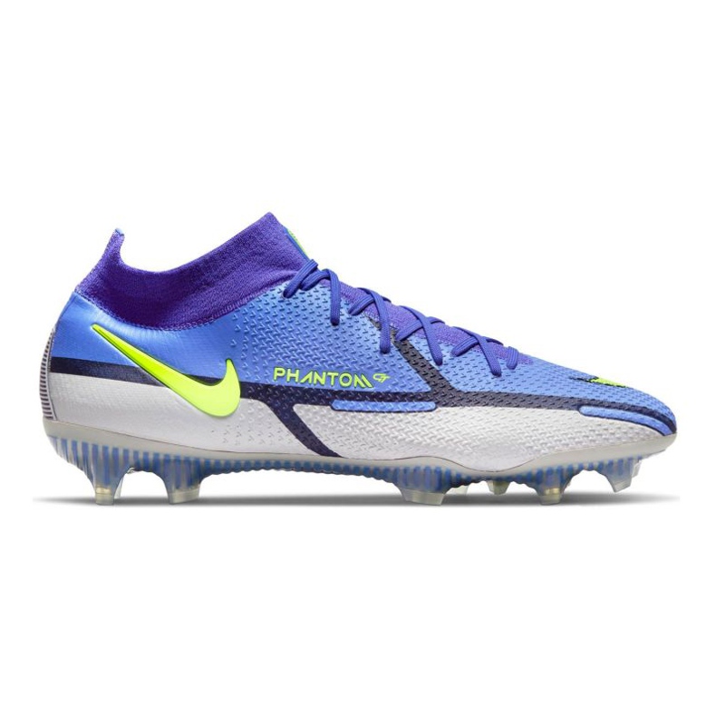 Nike Phantom GT2 Dynamic Fit Elite Fg M CZ9889-570 jalkapallokengät sininen/hopea sininen